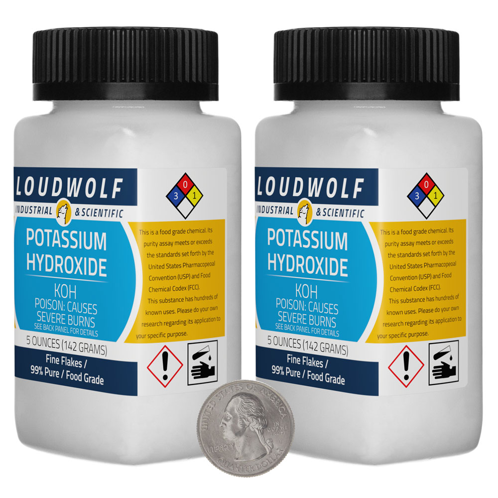 Potassium Hydroxide, 10%, Drops, 2 Ounce Bottle
