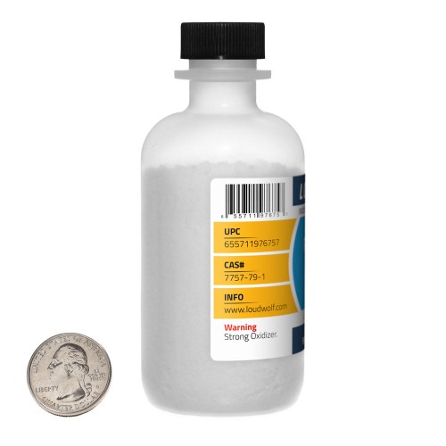 Potassium Nitrate - 1 Pound in 4 Bottles